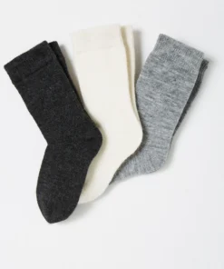 Lot de 3 paires de chaussettes Thermolactyl maille laineuse