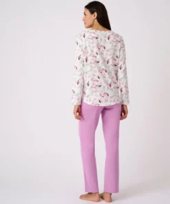 Lot de 2 pyjamas maille jersey pur coton peigné