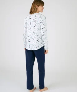 Lot de 2 pyjamas maille jersey pur coton peigné