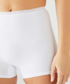Lot de 2 shorties coton stretch
