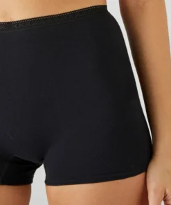 Lot de 2 shorties coton stretch