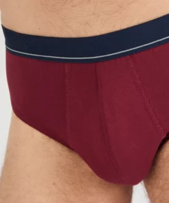 Lot de 3 slips fermés coton biologique majoritaire
