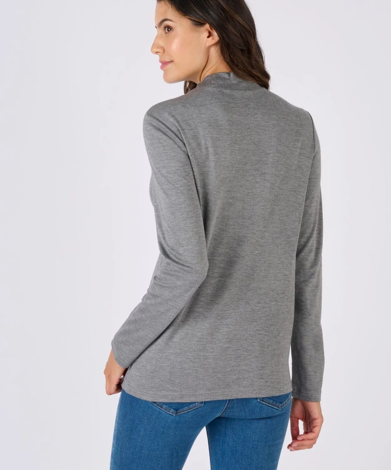 Lot de 2 t-shirt col montant