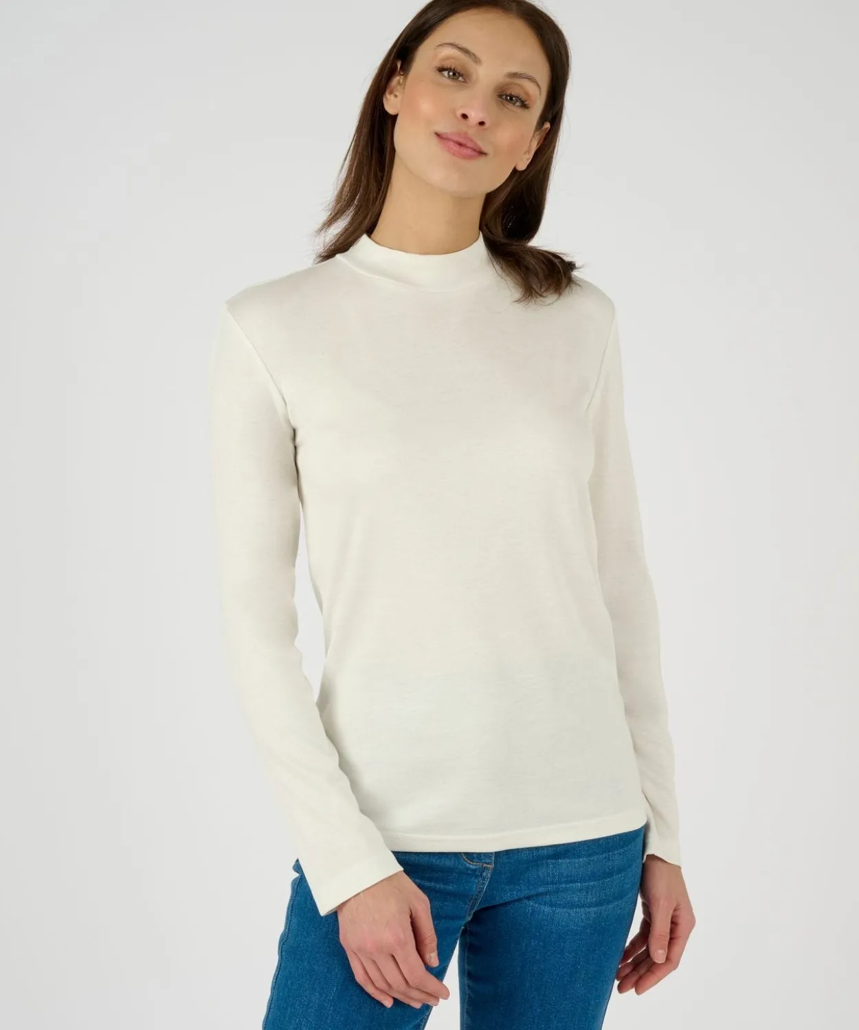 Lot de 2 t-shirt col montant