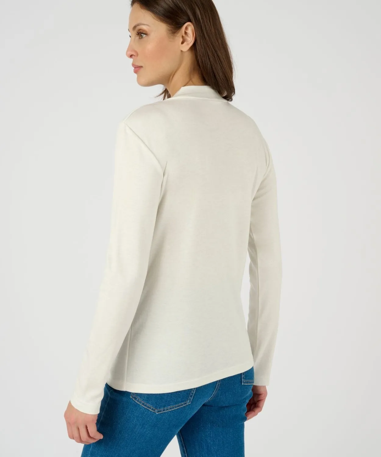 Lot de 2 t-shirt col montant