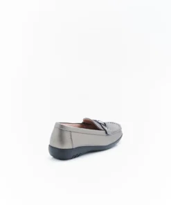 Mocassins Amortyl dessus croûte de cuir grainé