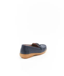Mocassins Amortyl dessus croûte de cuir grainé