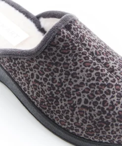 Mules compensées Thermolactyl en velours