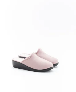 Mules compensées Thermolactyl en velours