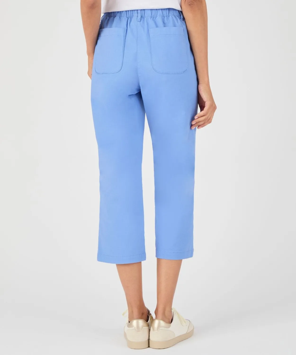 Pantacourt coton stretch