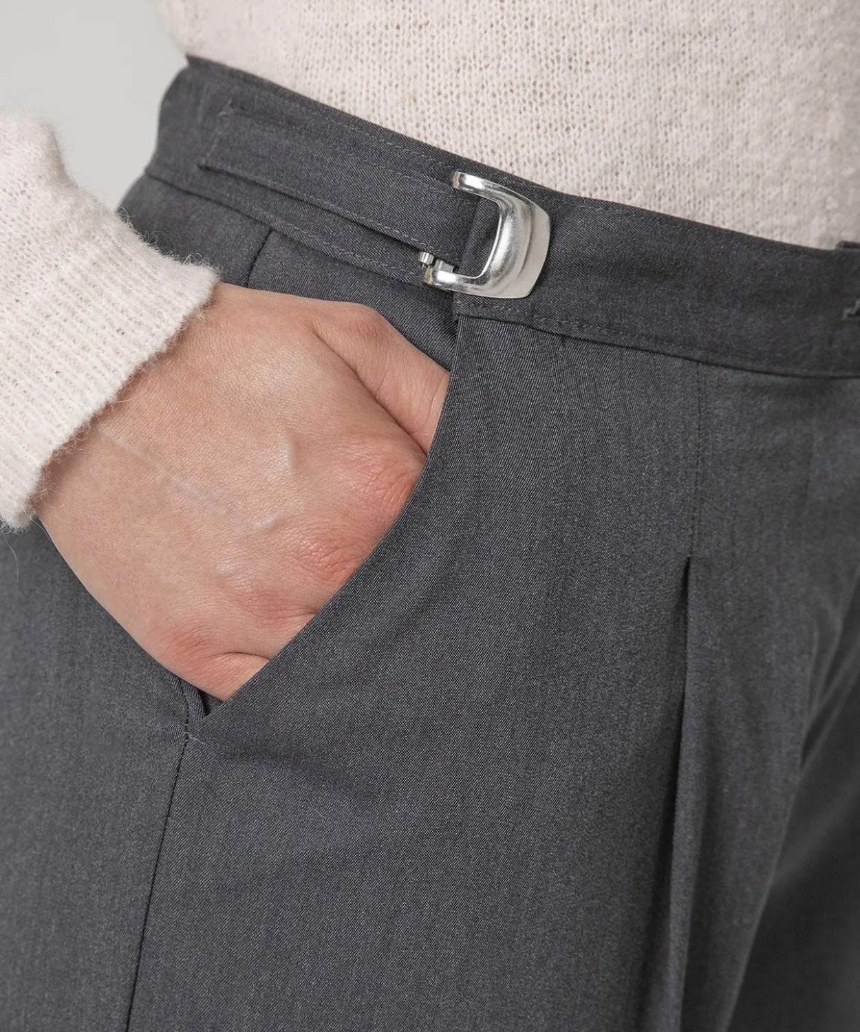 Pantalon ceinture réglable, 2 statures