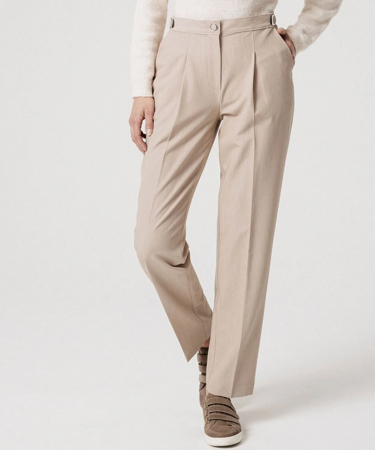 Pantalon ceinture réglable, 2 statures