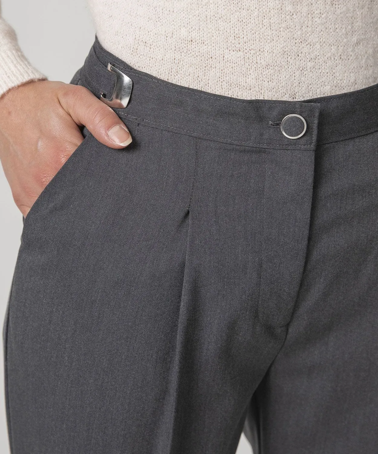 Pantalon ceinture réglable, 2 statures