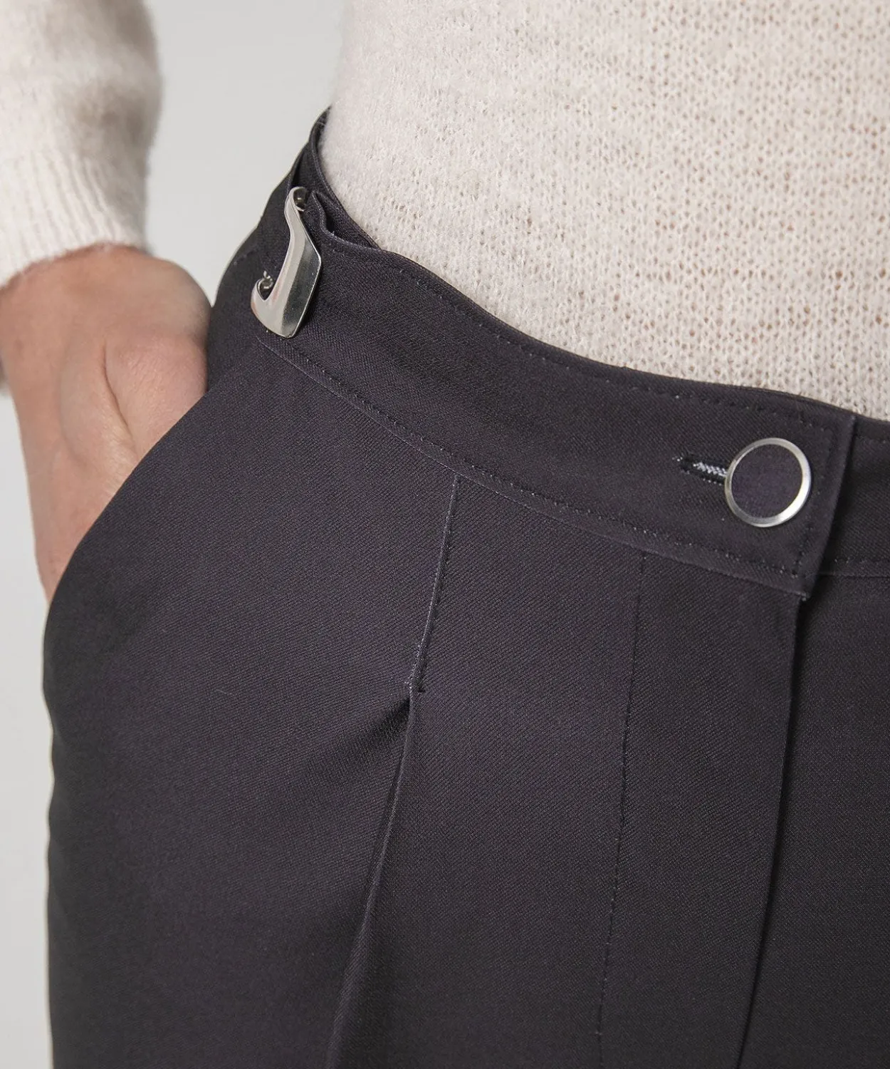 Pantalon ceinture réglable, 2 statures