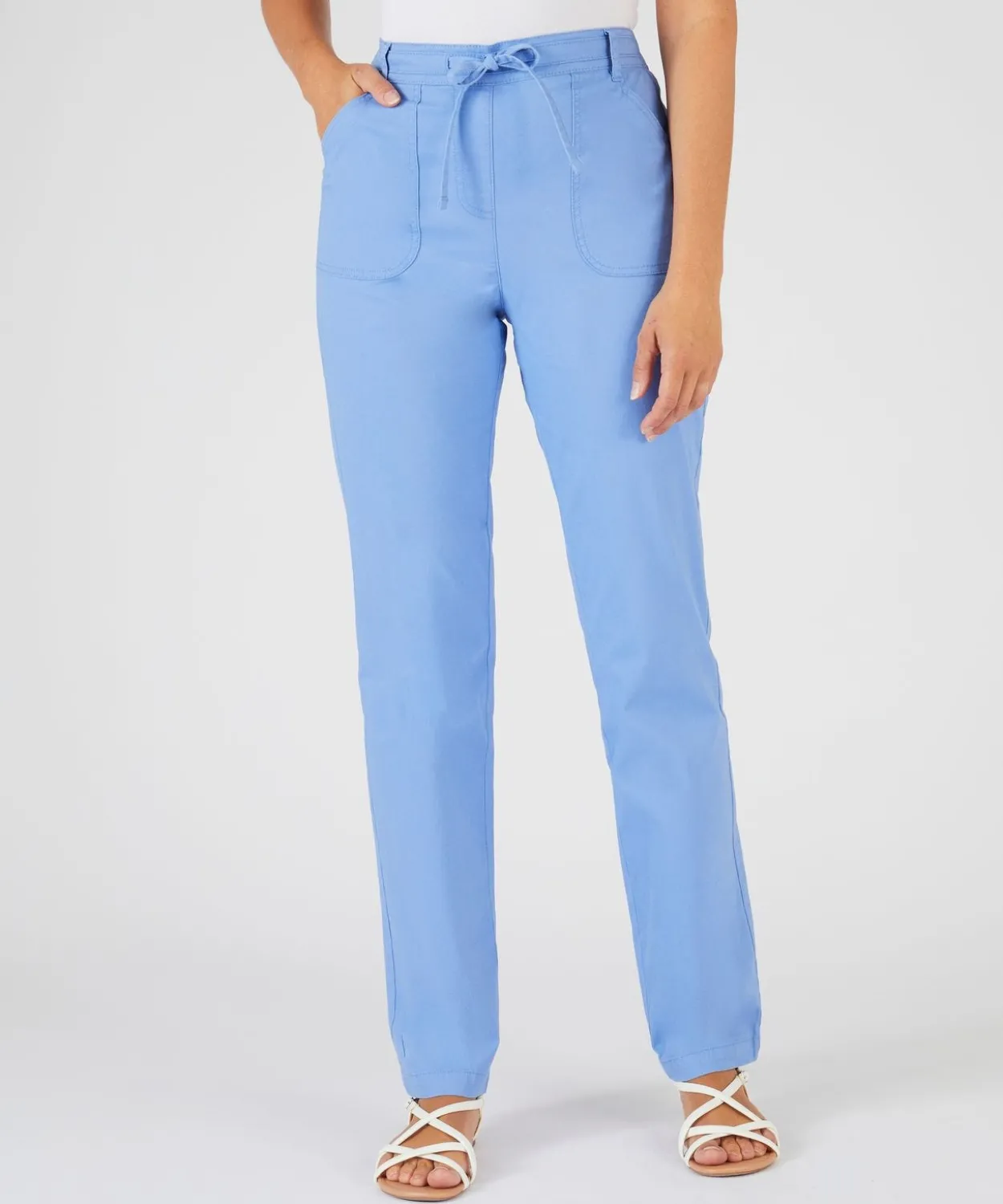 Pantalon coton stretch