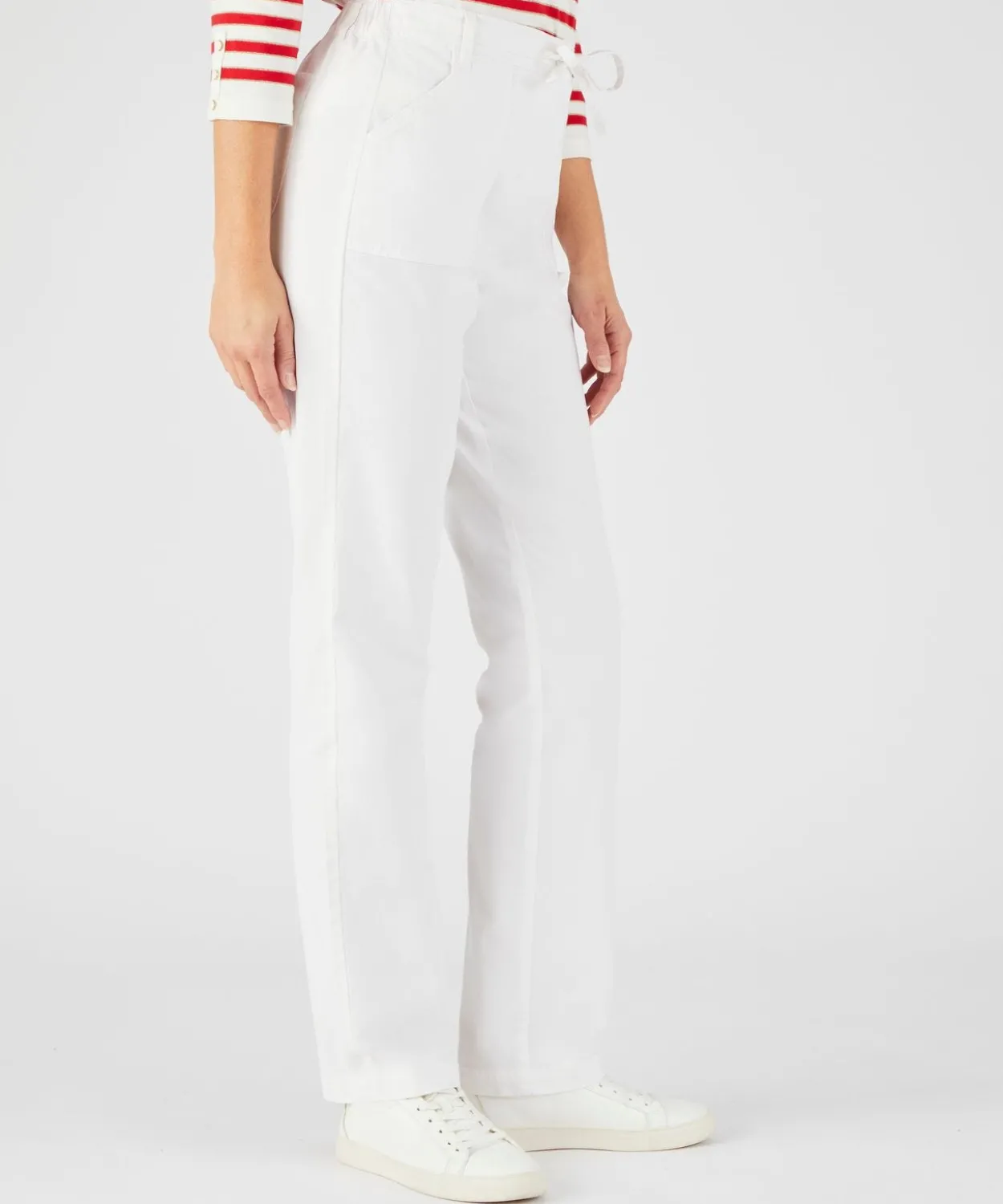 Pantalon coton stretch