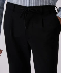 Pantalon coupe chino en maille piquée