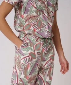 Pantalon de pyjama en maille jersey pur coton