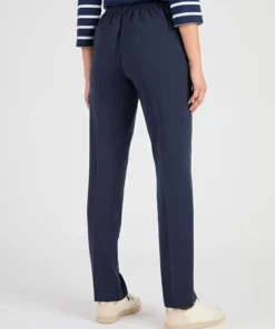 Pantalon droit classique enfilable