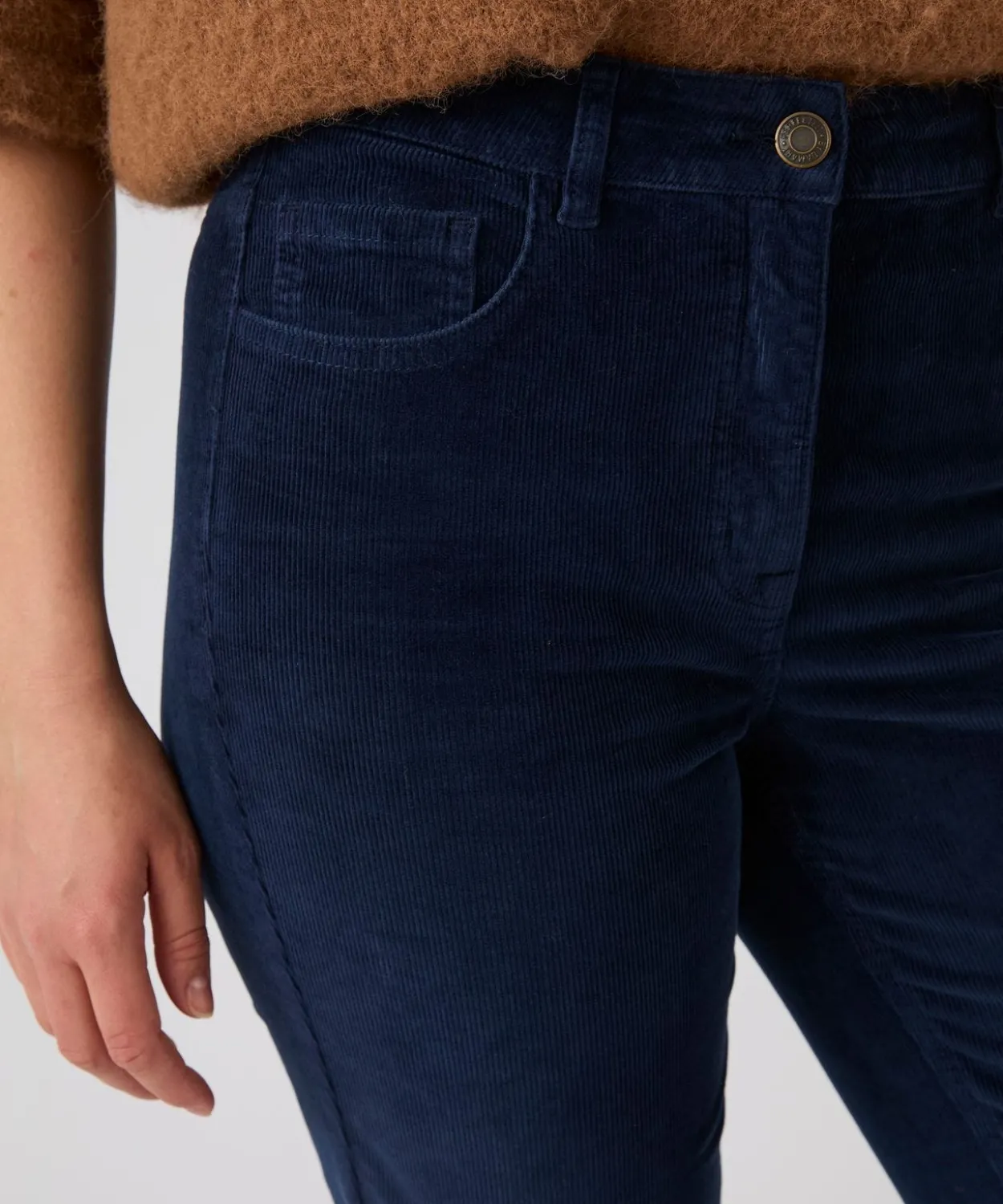 Pantalon droit velours Perfect Fit by Damart