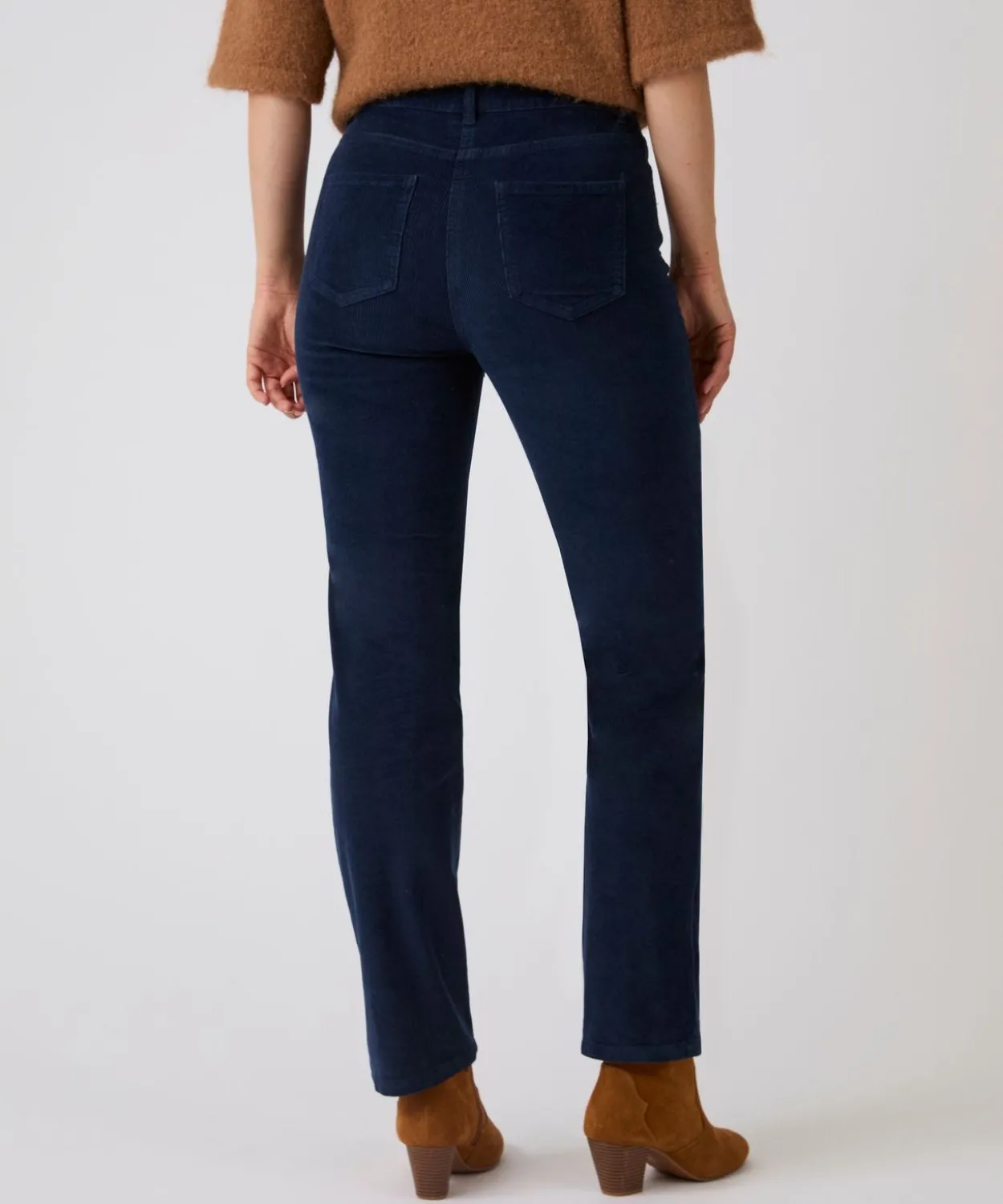 Pantalon droit velours Perfect Fit by Damart