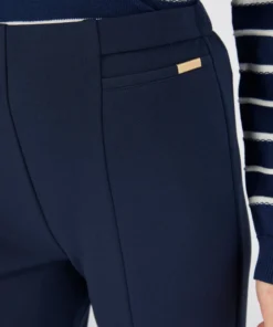 Pantalon large classique en maille