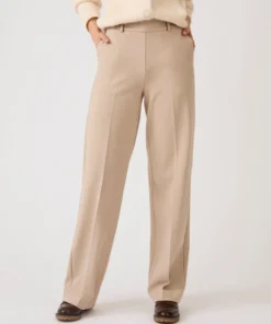 Pantalon large enfilable maille jersey
