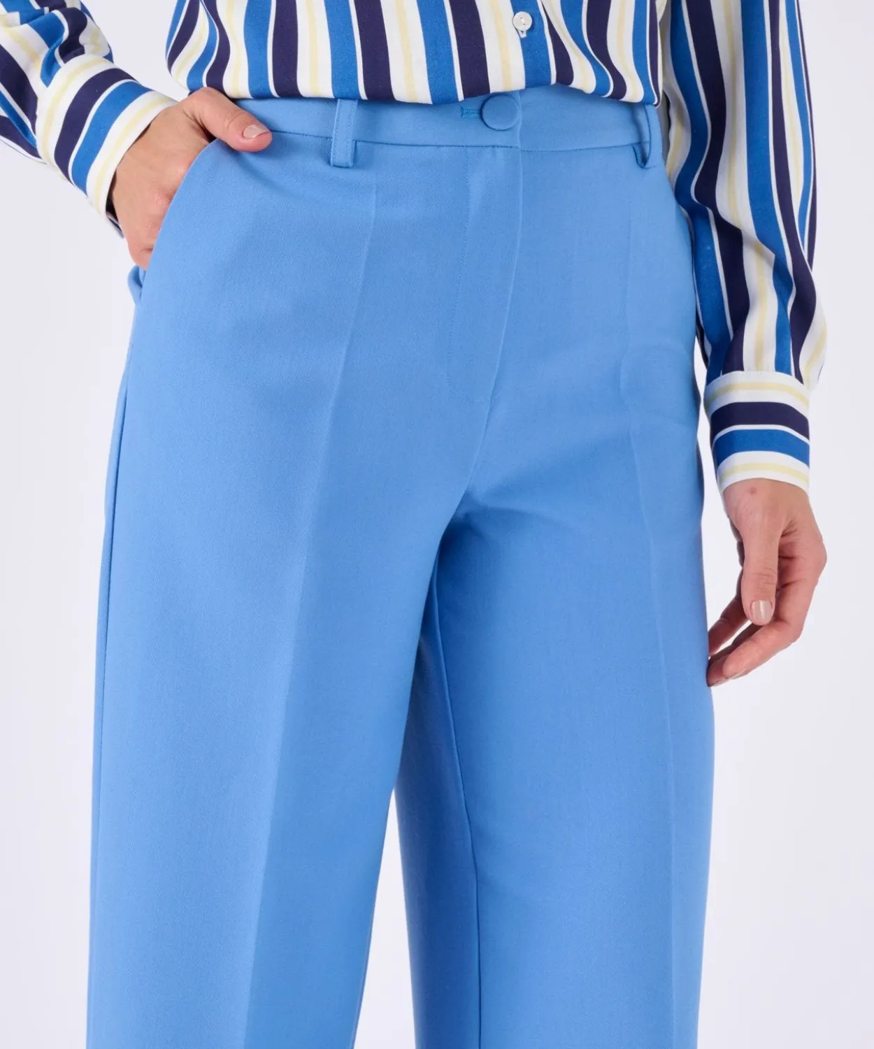 Pantalon large fluide