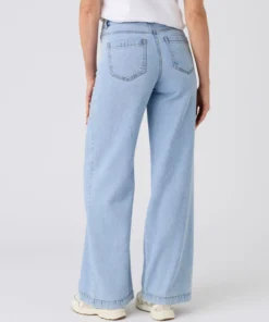 Pantalon large Lyocell Tencel(TM) et coton