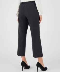 Pantalon large mélange laine bi-stretch 2 statures