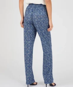Pantalon maille crêpe