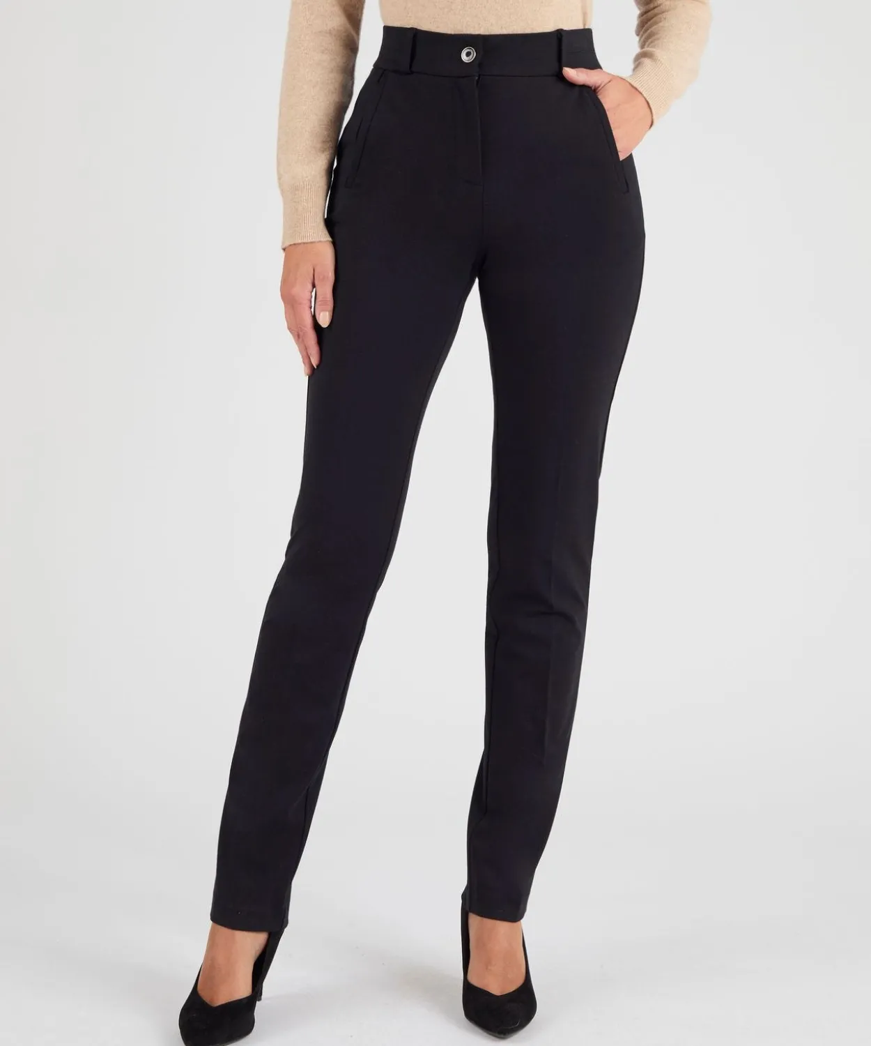 Pantalon maille milano bi-extensible Perfect Fit by Damart