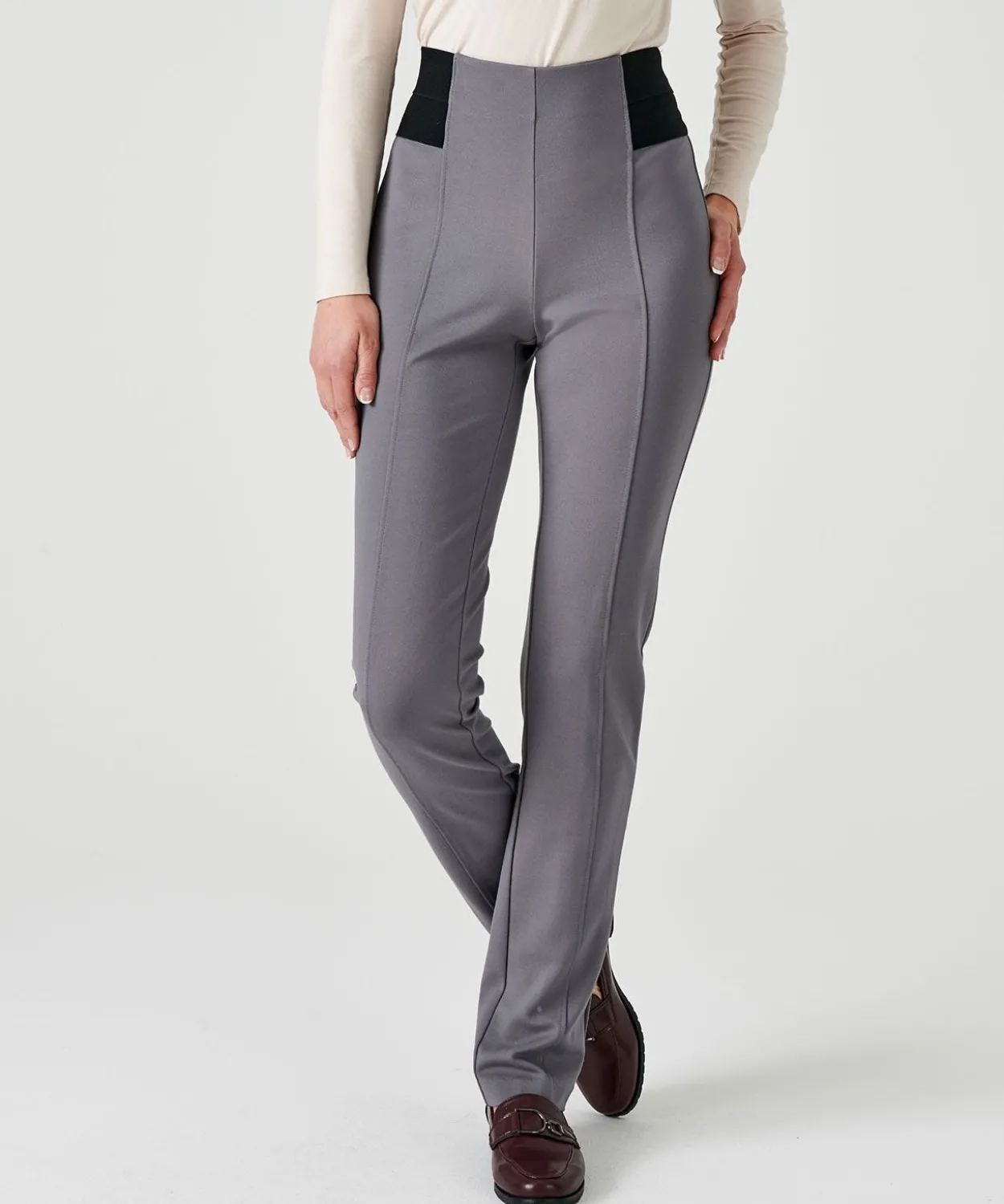 Pantalon maille milano stretch