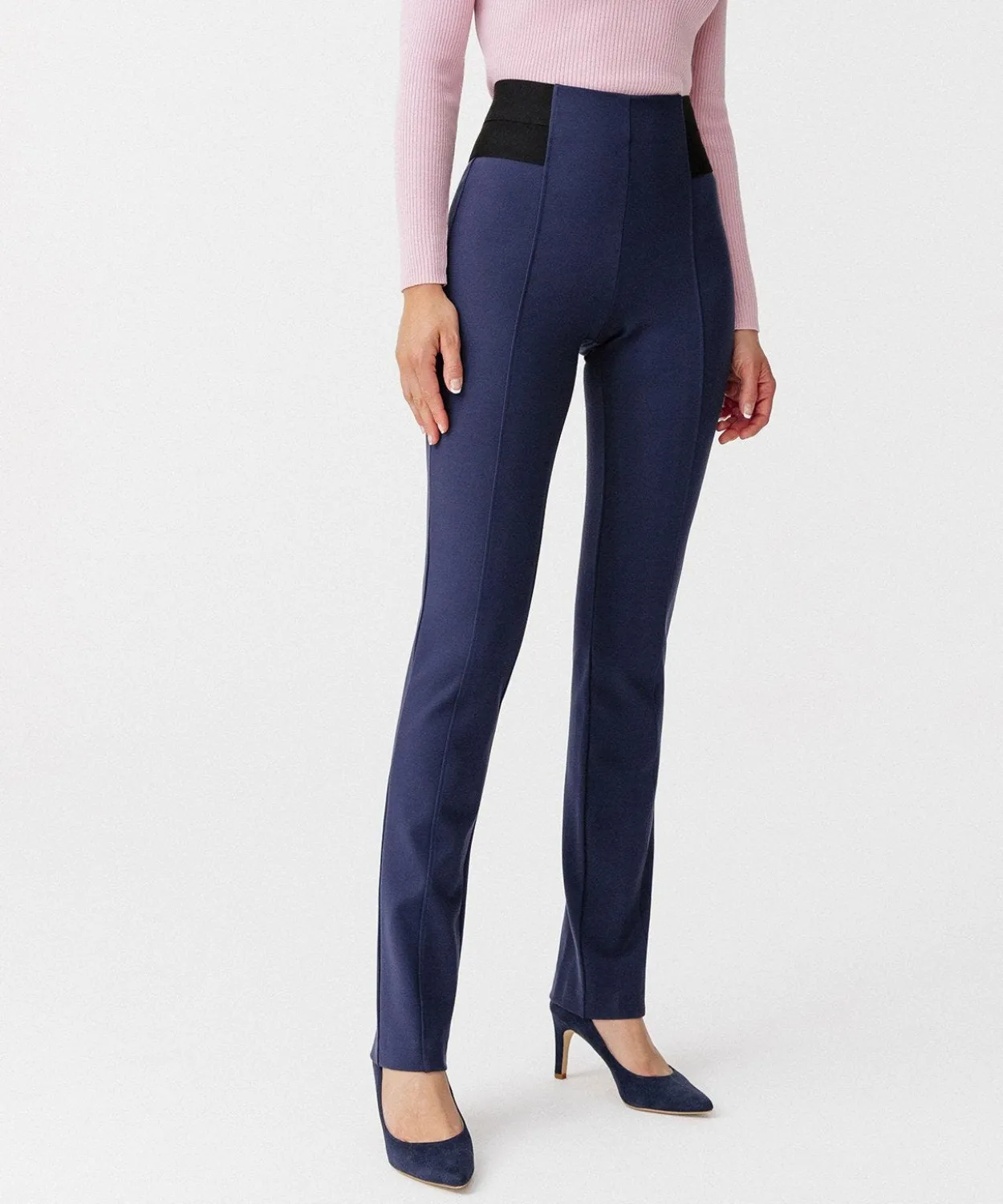 Pantalon maille milano stretch
