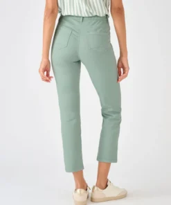 Pantalon 7/8ème fantaisie boutonnée