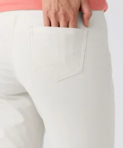 Pantalon 7/8ème fantaisie boutonnée