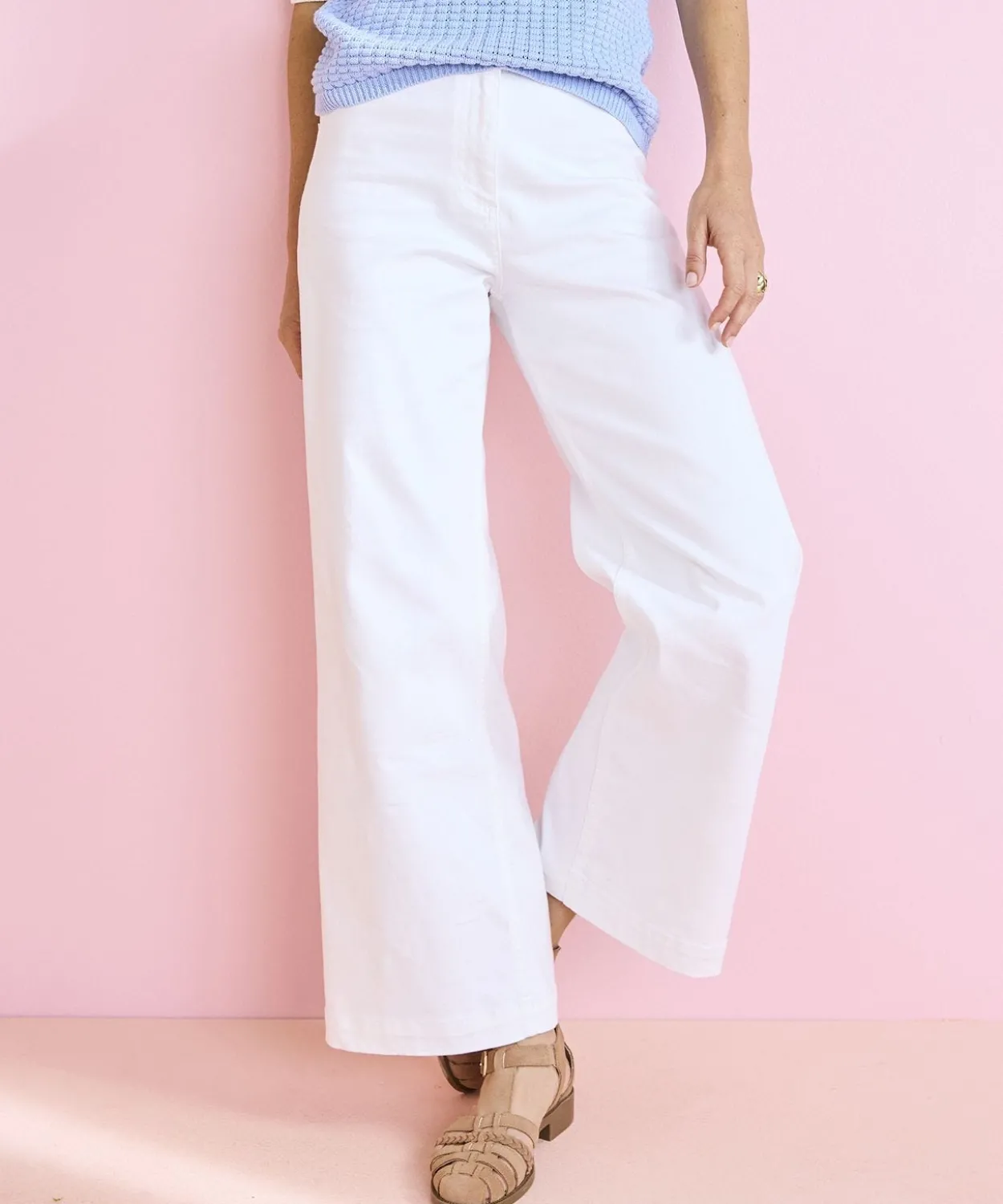 Pantalon 7/8ème large