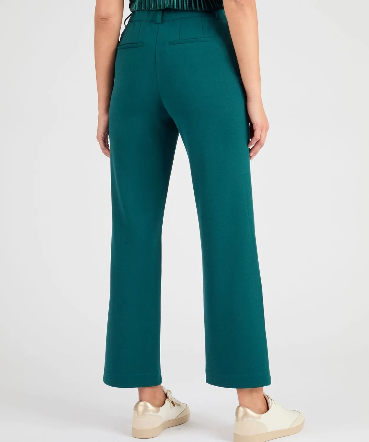 Pantalon 7/8ème maille crêpe
