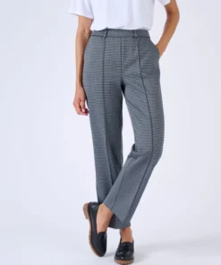 Pantalon 7/8ème maille milano jacquard