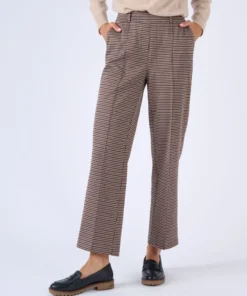 Pantalon 7/8ème maille milano jacquard