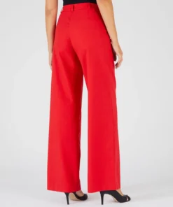 Pantalon mélange lin et coton