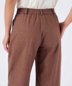 Pantalon mélange lin et coton