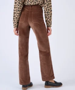 Pantalon velours large