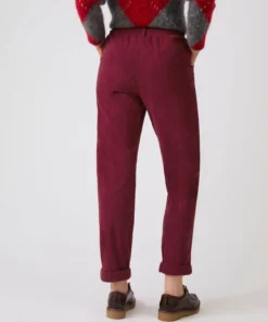 Pantalon velours milleraies enfilable