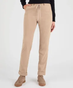 Pantalon velours milleraies enfilable