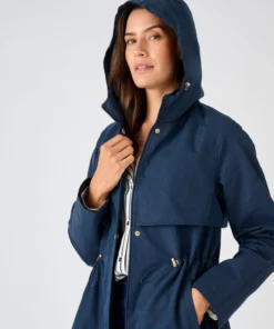 Parka longue esprit trench