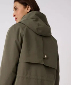 Parka longue esprit trench
