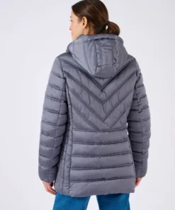 Parka tissu reliéfé Thermolactyl