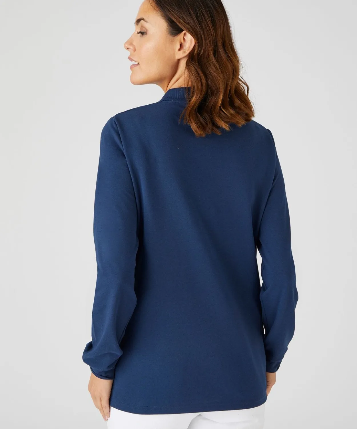 Polo maille piquée