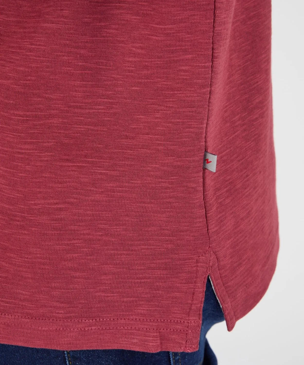 Polo manches courtes en maille reliefée